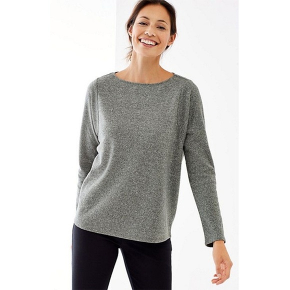 J. Jill Tops - Pure Jill boatneck sweatshirt soft cotton